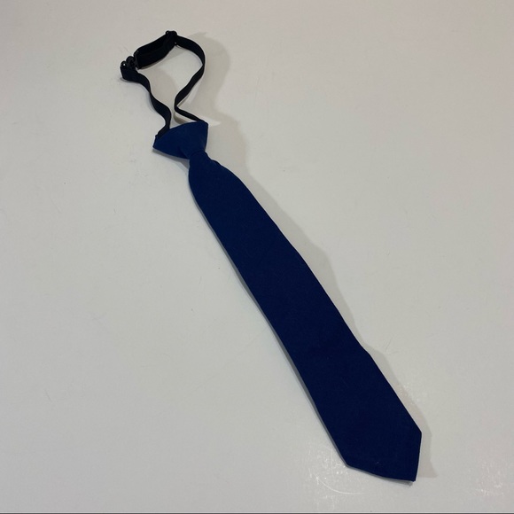 Other - Always Tied Adjustable Boys Tie Blue Navy OS